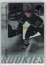 2022-23 SPx Rookies Colored Holofoil 120/149 Fredrik Karlstrom #136 rn1