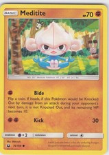 2018 Meditite Common SM - Celestial Storm 76/168 NM Normal LP-NM