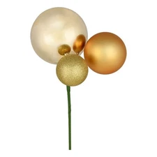 Vickerman Gold Ornament Pick