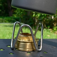 Supporto per fornello ad alcol, supporto per bruciatore, compatto, staccabile,