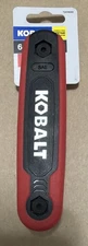 KOBALT 6PC. FOLDING NUT DRIVER SAE 2474042 ~ NEW
