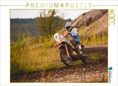 CALVENDO Puzzle KTM EXC 500 Baja Deutschland | 1000 Teile Lege-Größe 64x48cm Fot