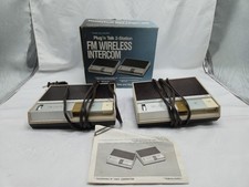 VTG Realistic Plug'n Talk 2-Station FM Wireless Intercom 43-212c Tested 