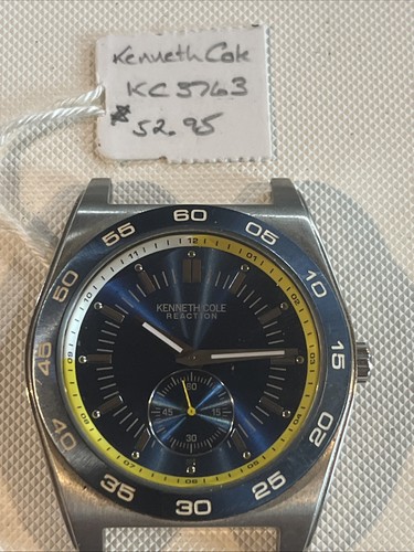 Kenneth Cole Watch KC 3763 No Band Free Shipping A2 - Picture 4 of 5