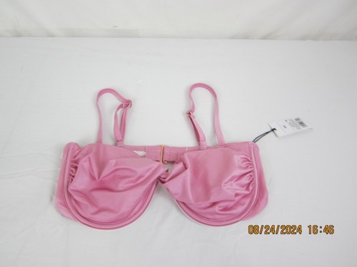 Women's Underwire Twist-Front Bikini Top - Shade & Shore Pink 36C