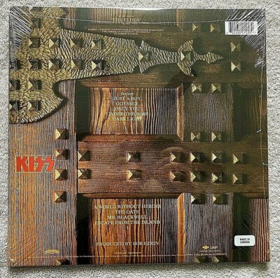 KISS Music From THE ELDER 40th Anniv Picture Disc LP Vinyl 3D
