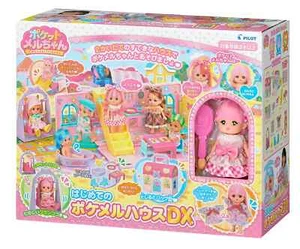 JAPAN PILOT CORPORATION Pocket Mel-chan Doll Set My First PokeMel House DX New