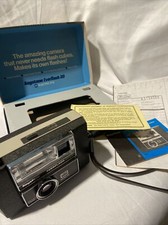Vintage Keystone Everflash Camera In Box  Untested, Display, Prop, Has Papers 