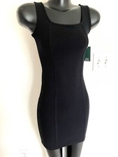 NWT! Women JR short BodYCON MINI Tank Dress black Layer SEXY! SIZE Small NEW