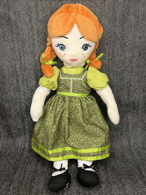 RARE-Disney Frozen Broadway Musical Anna Plush Doll From The Town