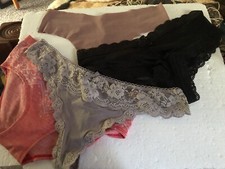 Vintage Lot of 4 Victoria Secret and PINK Panties Sizes S, M, L