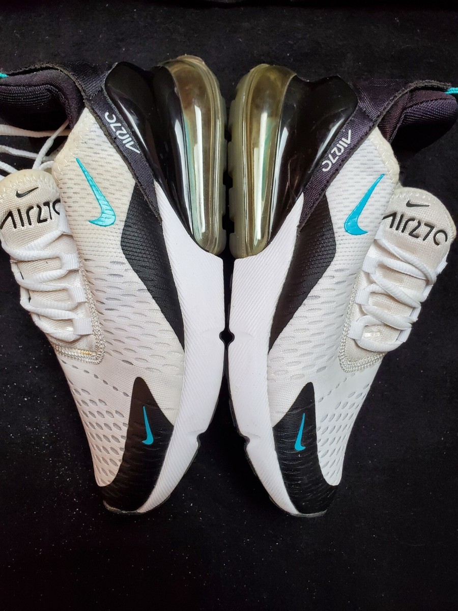 Nike Air Max 270 Dusty Cactus Shoes Mens US 8 White Green Sneakers AH8050-001 Nike Air Max 270 Dusty Cactus White Teal Men main image 3