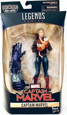 Hasbro Marvel Legends Series Captain Marvel Build A Figure Kree Sentry Figure 
