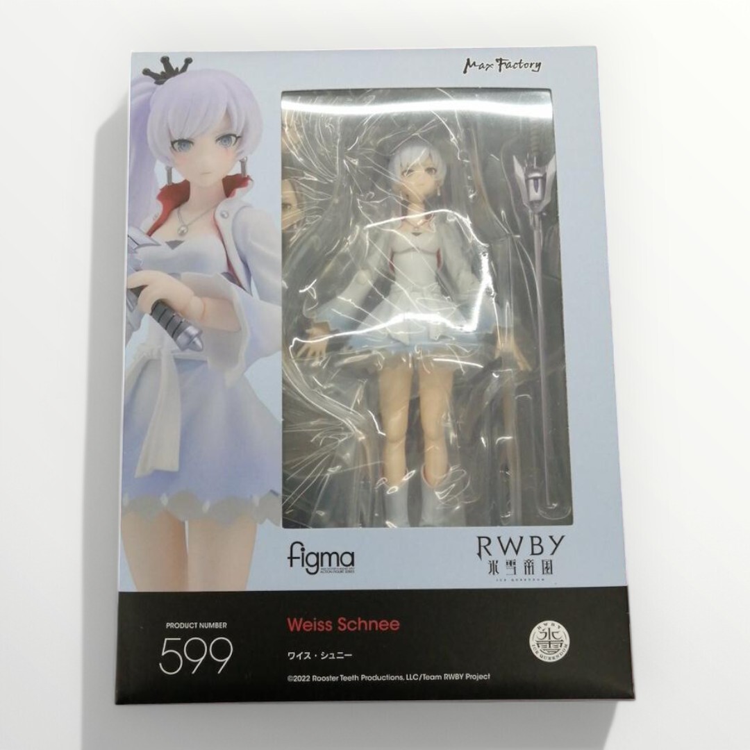 Figma 599 Weiss Schnee RWBY Ice Queendom Action Figure Max Factory