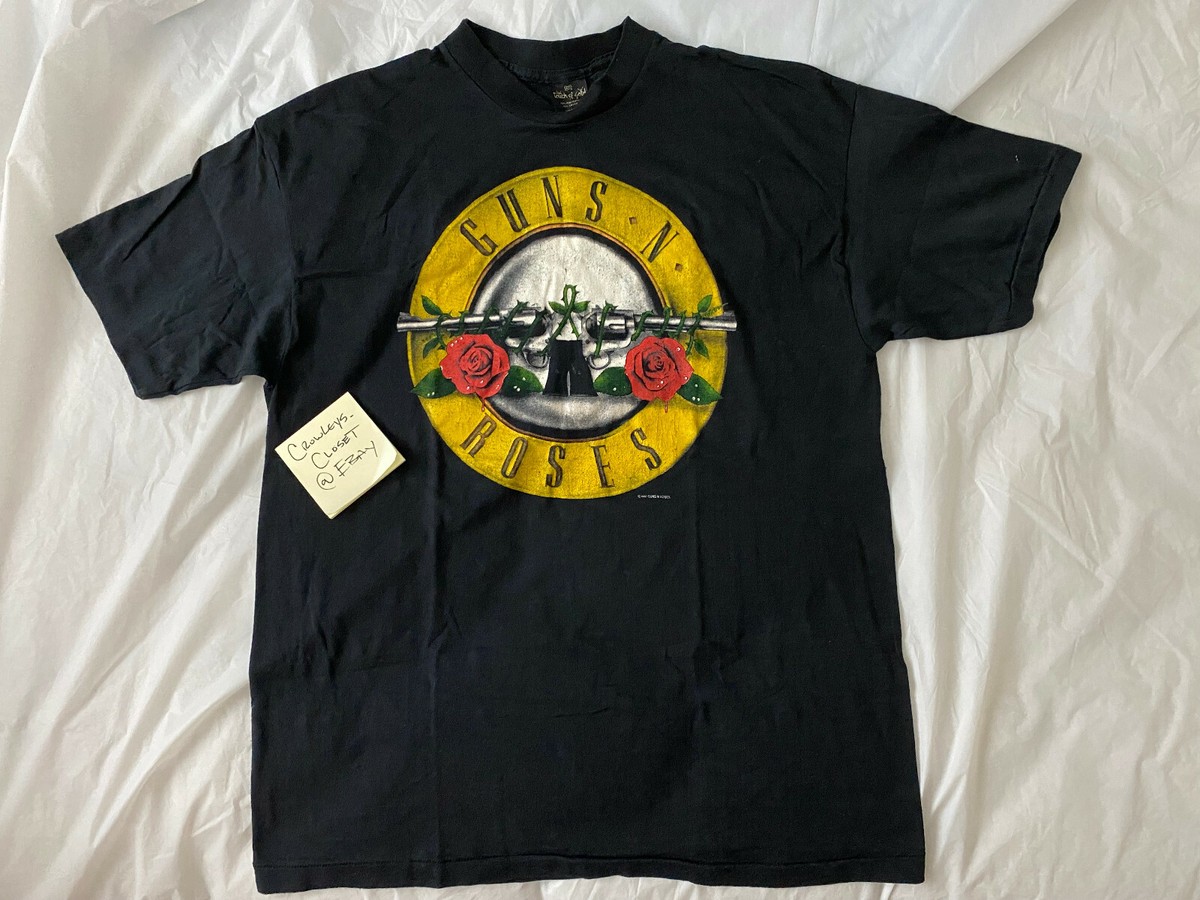 Vintage 1987 Guns N' Roses Shirt Medium Fit (42) Single Stitch