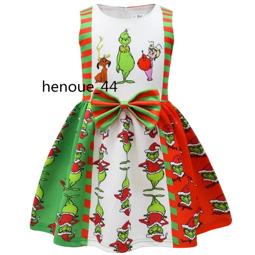 minnie stitch Cartoon Bowknot Dress Skirt Princess Party Birthday Fancy girl - Picture 53 of 69