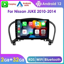 For Nissan Juke 2010-2014 Apple CarPlay Car Stereo Radio Android 12 WIFI GPS 32G