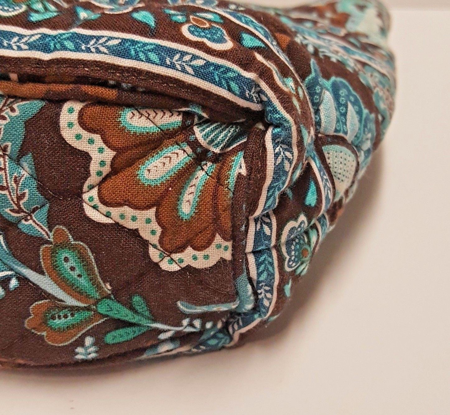 VERA BRADLEY Java Blue Little Toggle Tote Bag Pur… - image 6