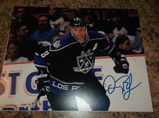 DOUG BODGER L.A. KINGS SIGNED 8 X 10 MATTE PHOTO (B)