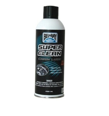 Open Box Bel-Ray Super Clean Chain Lube - 400ml. Aerosol 99470-A400W (1)