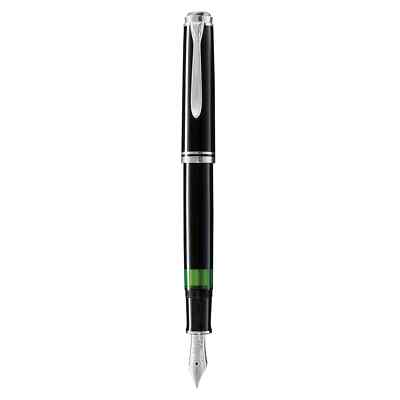 Pelikan Fountain Pen  Extra Fine  Point Black Souveraine M805 EF