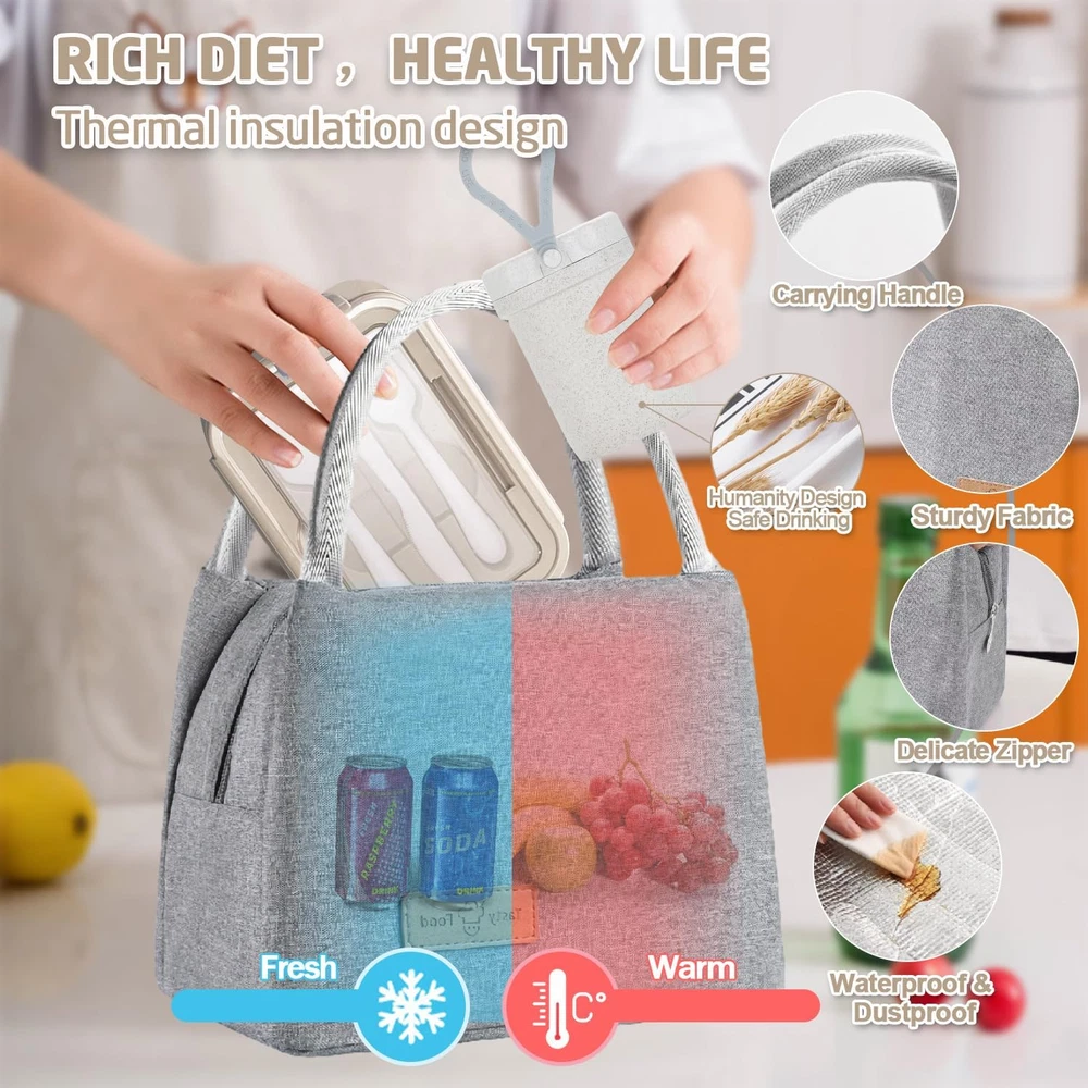 Bento Lunch Box for Kids, Bento Box Adults Lunch Box Leak-Proof for Kids Toddler