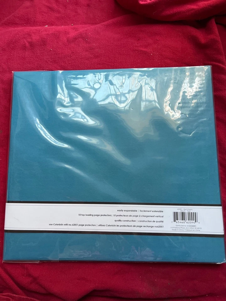 Álbum de recortes Colorbok tela 12 X 12 10 hojas fucsia *LEER Foto 4 de 4