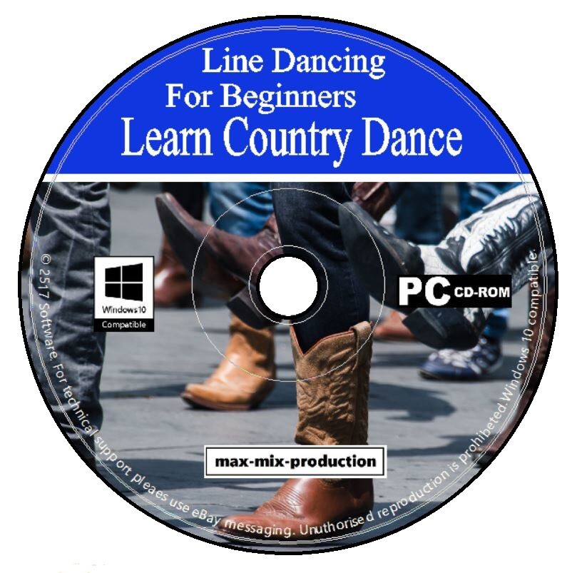 Video DVD de baile en línea para principiantes práctica paso a paso aprender baile country