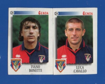 FIGURINE FOOTBALLERS PANINI 1997/98 N.478 BONETTI MAINO REC/REMOVED