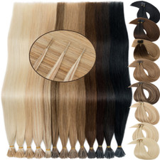 CLEARANCE Stick I-Tip Pre-bonded Keratin Nano 100 Remy Human Hair Extensions US