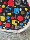 Vintage Round Red Zippered Childs Luggage Suit Case Doll Clothes 45 LPs — photo 2