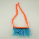 Vtg Original 1980s Barbie & The Rockers Hair Tie Hat Head Piece Blue Orange Ties