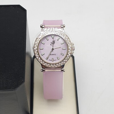 Suzanne Somers Collection Women Quartz Watch Rhinestone Pink  display picture 2