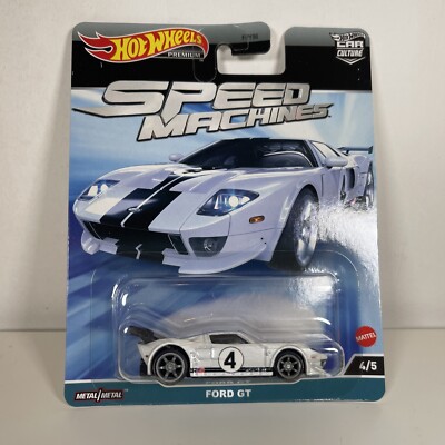 2023 Hot Wheels Premium Speed Machines - Ford GT 4/5 HKC46