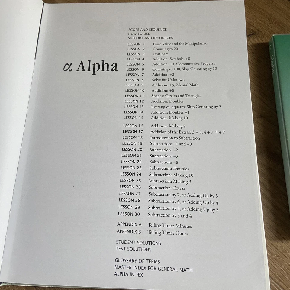 Math U See Alpha HC Instruction Manual + Instruction DVD Homeschool Curriculum - Image 3 of 4