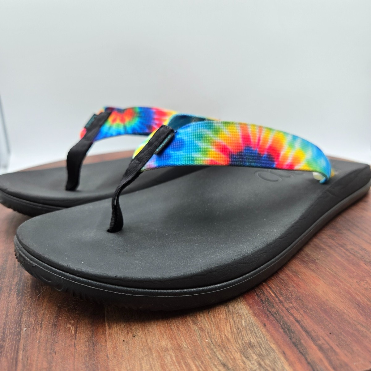 Chaco Tye Dye Thong Flip Flop Summer Sandals Men\'s 13 Chaco Chillos Sandals Men main image 4