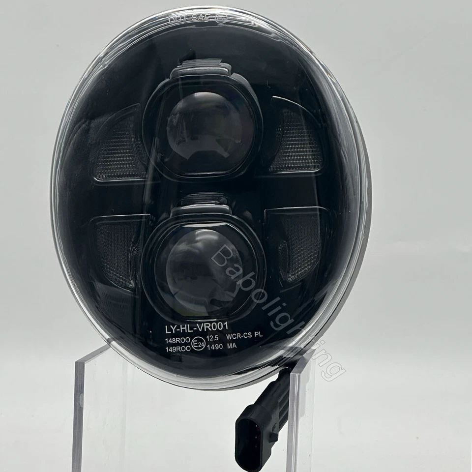 Conjunto de faros LED DOT DRL haz alto/bajo para Harley Davidson Breakout 2015-2022 Foto 4 de 4