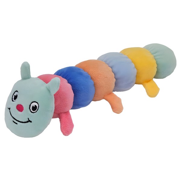 Nobby Hundespielzeug Raupe PlüSch 25Cm Mit Squeaker FüR Mittlere Hunde-image
