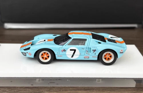 MY 64 1/64 Resin car model Ford GT40 MKI 1960 Le Mans Racing # 7 - Picture 5 of 6