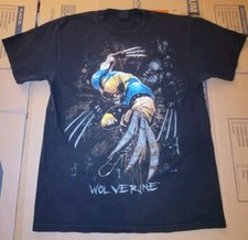 Mad Engine Marvel WOLVERINE t-shirt X-Men superhero Blades Large