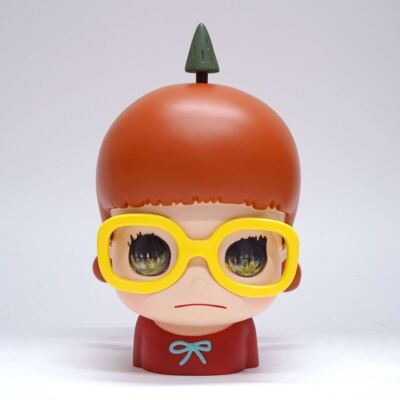 Yoshitomo Nara Under The Tree How2work Sparschwein Soft Vinyl Figur NEU