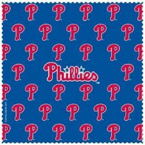Philadelphia Phillies MLB 2 Pack Microfiber Cleaning Cloth - Picture 1 of 1