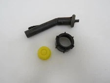 Original BLITZ Plastic Gas Can Self Venting Spout with Yellow Cap 