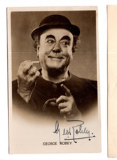 George Robey (1869-1954) Signed Photo/ Autographed English Actor Comedian Singer