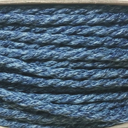 TWIST 2 Core Braided Fabric Cable Lighting Lamp Flex 3 AMP - Choice of Colours - Picture 14 of 39