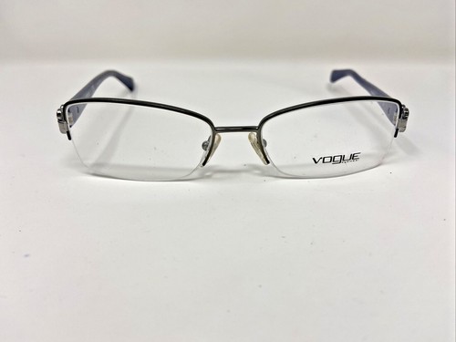 VOgUE Eyeglasses Frames VO3875-B 548-S 52-17-135 Blue/Grey Half Rim GS50