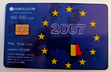 Romtelecom Romanian Phone Cards-2007 Romania Joins European Union