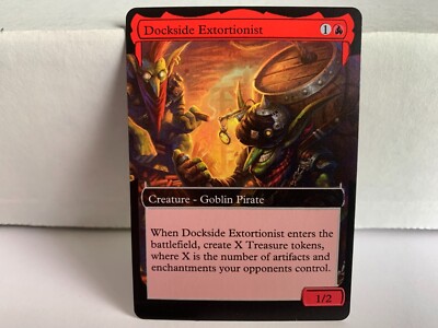 Dockside Extortionist - - Altered Art - - Commander - EDH