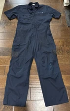 United Airlines Cintas Navy Blue Coveralls Men’s Size M Regular – Short Sleeve M