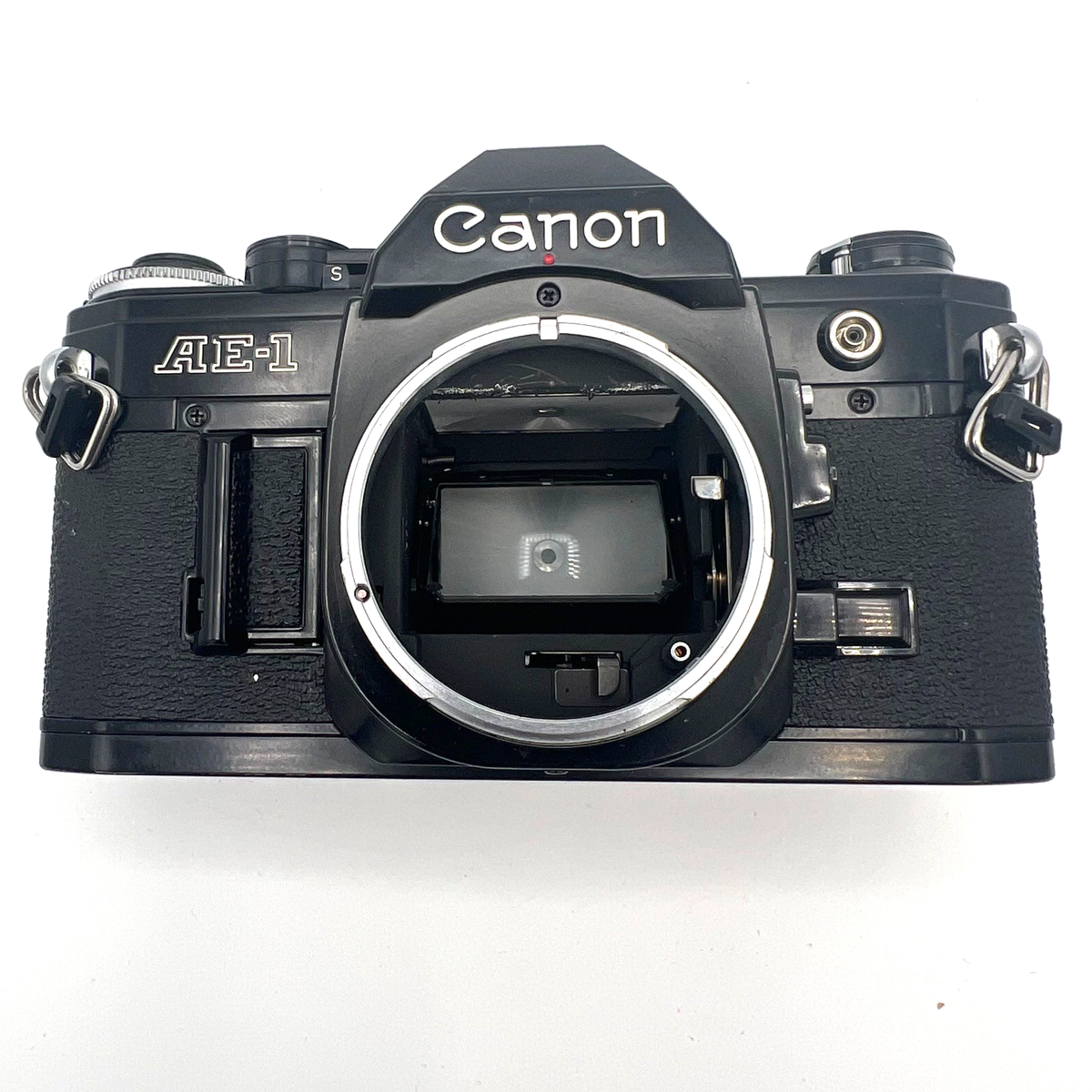 Canon AE-1 Black 35mm SLR Film Camera w/ New FD 35-105mm f/3.5